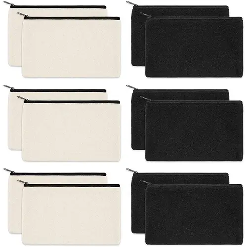 Reusable cotton travel pouch for beauty subscription boxes and retail packaging